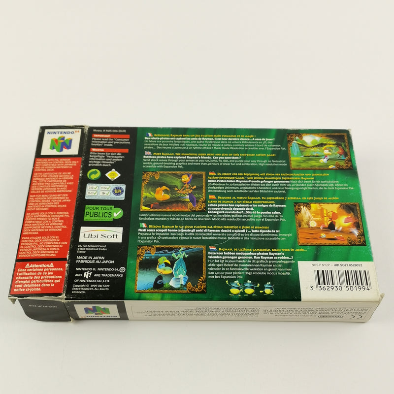 Nintendo 64 Spiel : Rayman 2 The Great Escape - OVP ohne Anleitung PAL  N64 Game