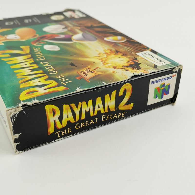 Nintendo 64 Spiel : Rayman 2 The Great Escape - OVP ohne Anleitung PAL  N64 Game