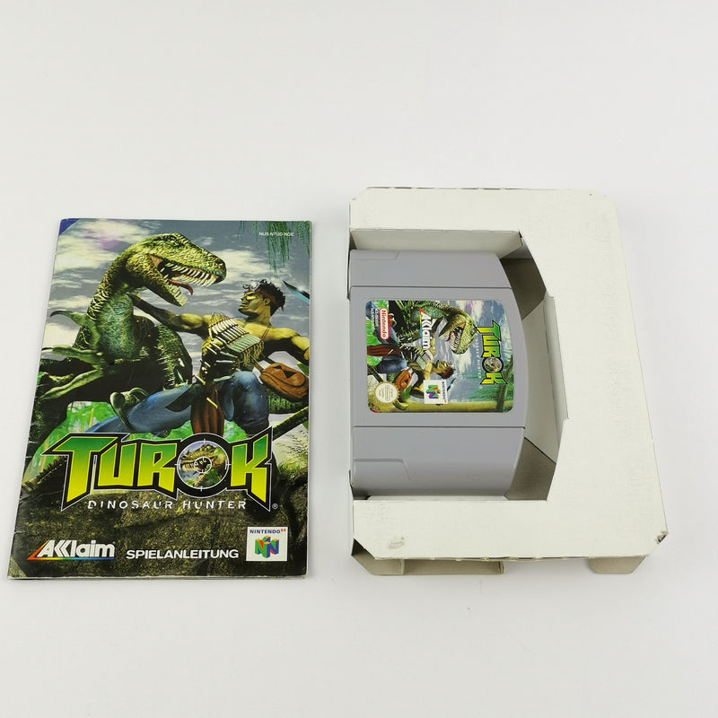 Nintendo 64 Spiel : Turok Dinosaur Hunter - OVP & Anleitung PAL Version N64