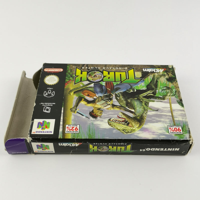 Nintendo 64 Spiel : Turok Dinosaur Hunter - OVP & Anleitung PAL Version N64