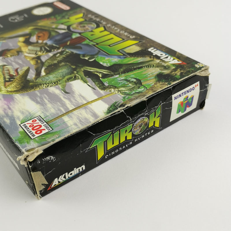 Nintendo 64 Spiel : Turok Dinosaur Hunter - OVP & Anleitung PAL Version N64