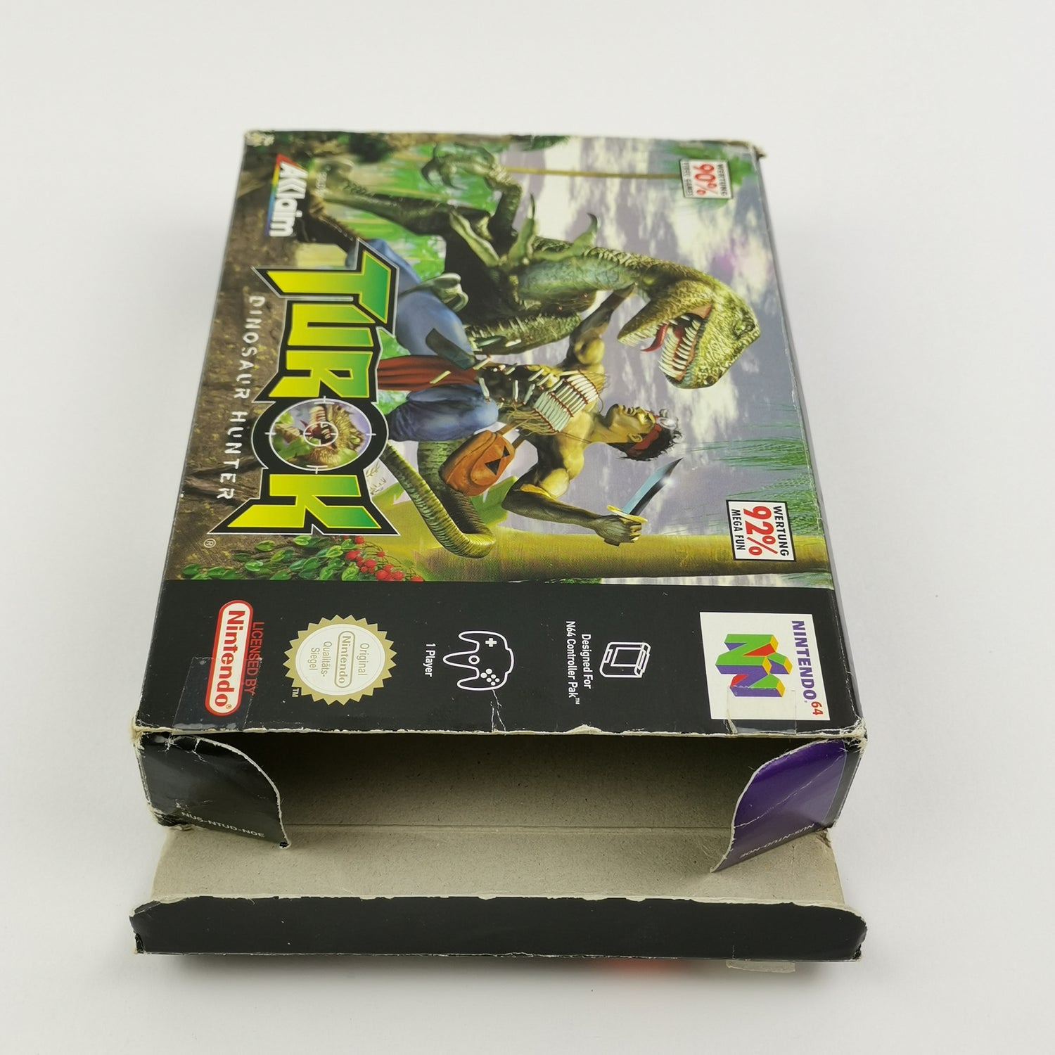 Nintendo 64 Spiel : Turok Dinosaur Hunter - OVP & Anleitung PAL Version N64