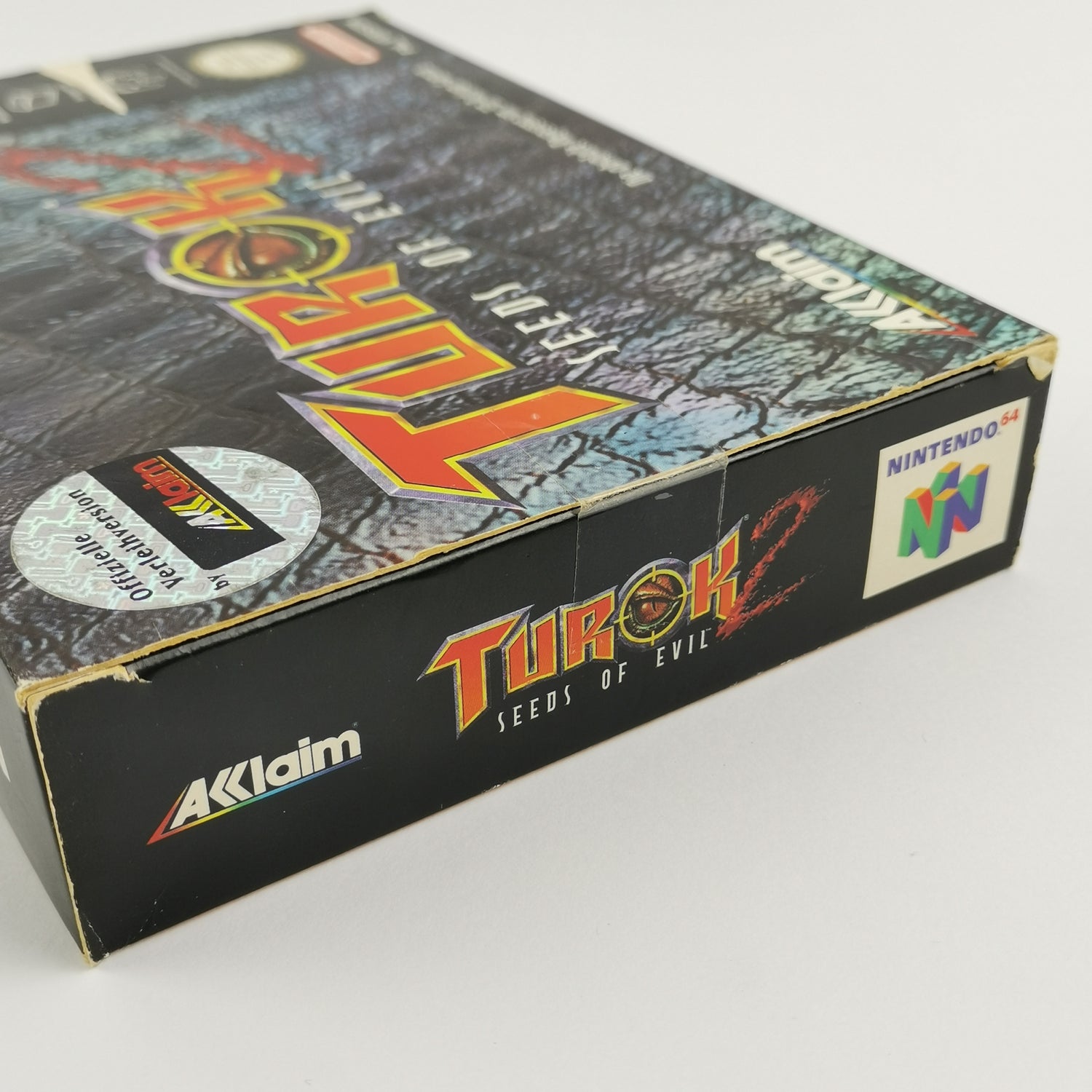 Nintendo 64 game: Turok 2 Seeds of Evil - original packaging & instructions PAL version N64