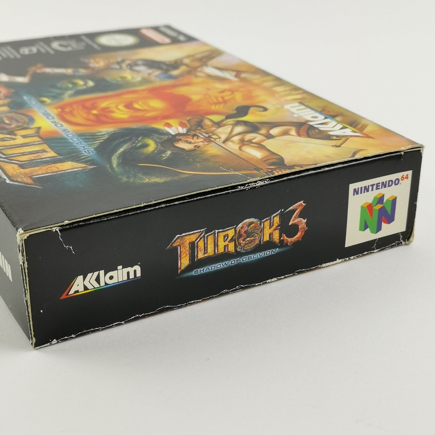 Nintendo 64 game: Turok 3 Shadow of Oblivion - original packaging & instructions PAL version N64