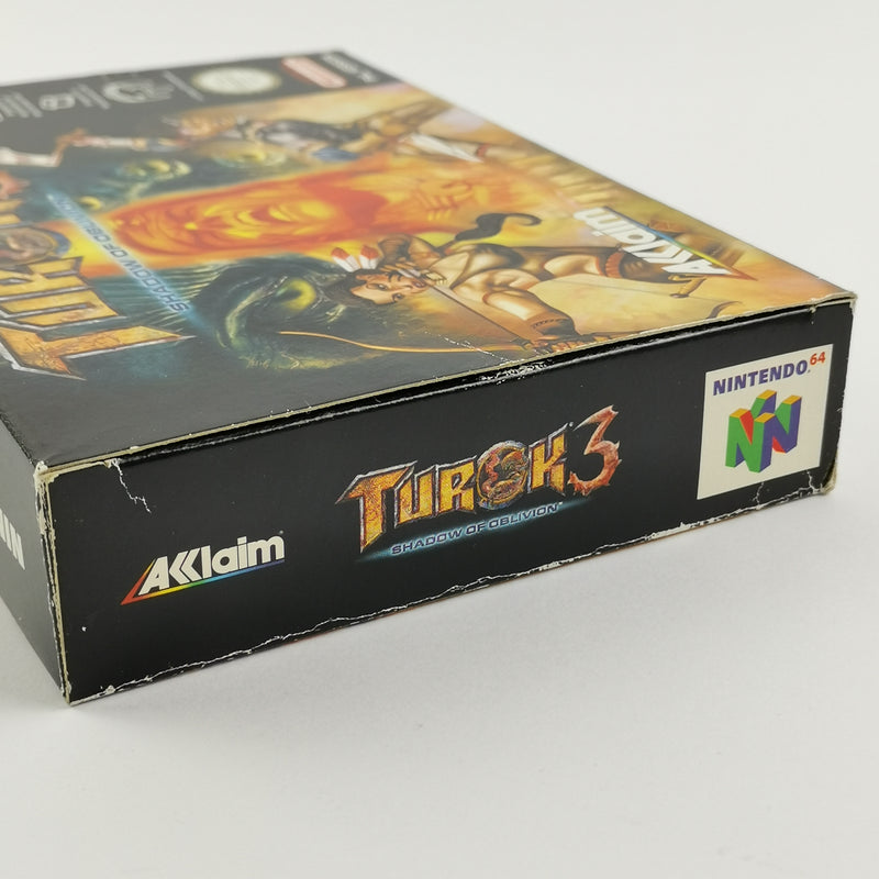 Nintendo 64 game: Turok 3 Shadow of Oblivion - original packaging &amp; instructions PAL version N64