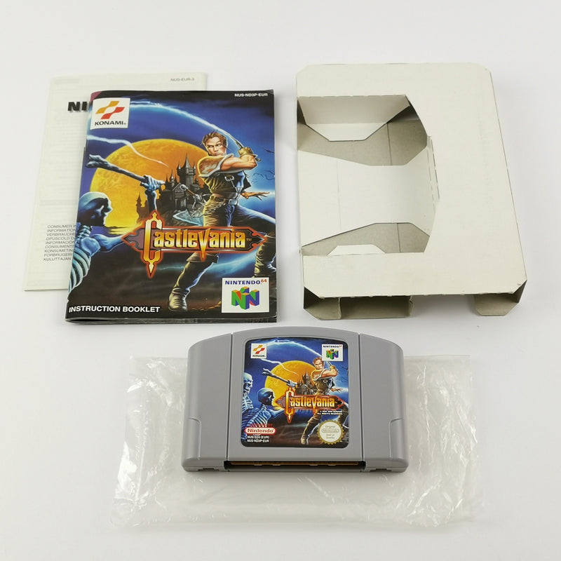 Nintendo 64 Spiel : Castlevania - OVP & Anleitung PAL Version | N64 Konami Game