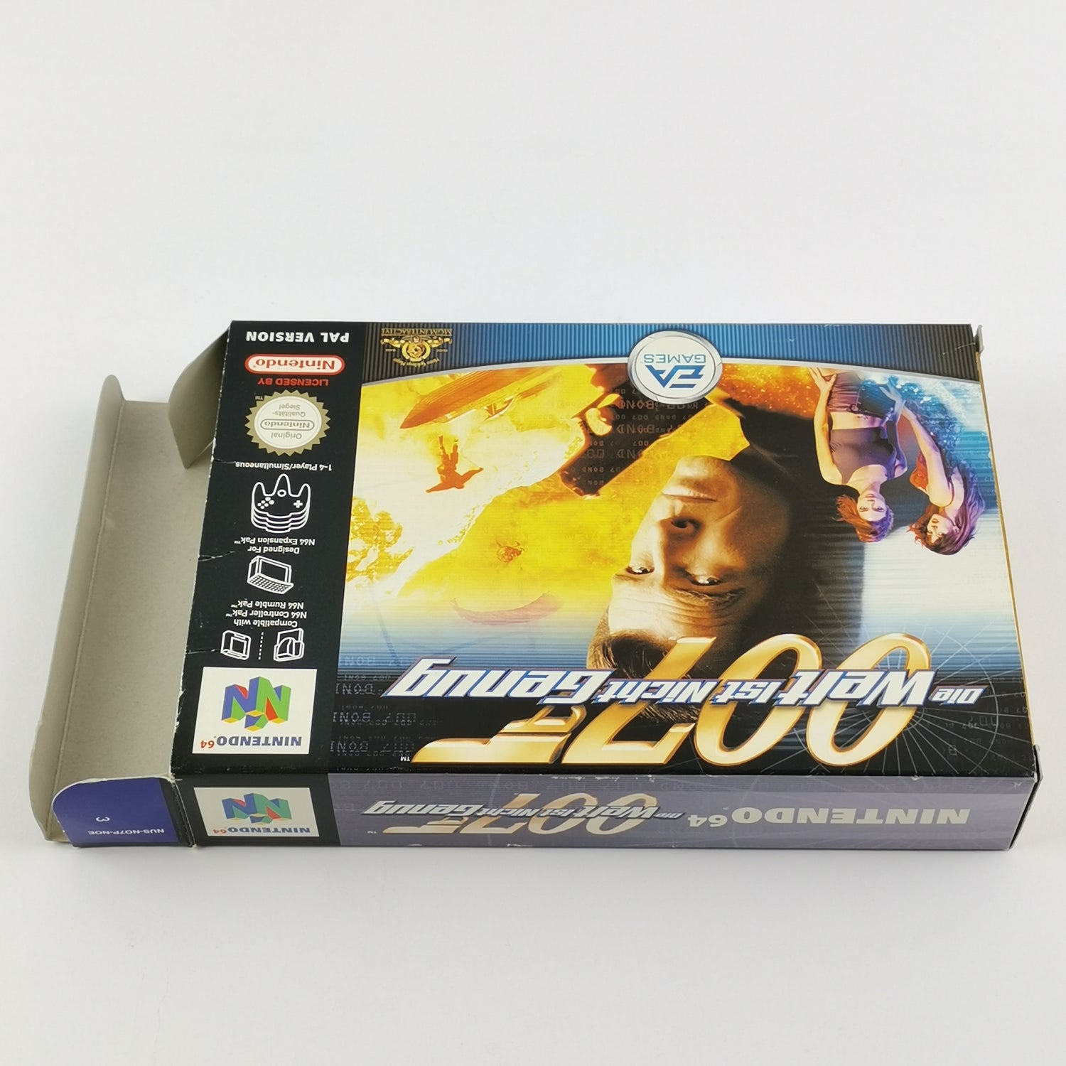 Nintendo 64 Game: 007 The World is Not Enough - OVP & Instructions PAL | N64
