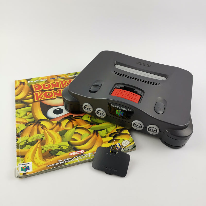 Nintendo 64 console: cable, 2 controllers, 8 games, expansion pack etc. N64