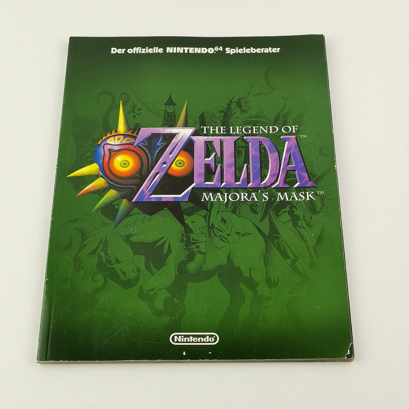 Nintendo 64 game: Zelda Majora's Mask + game advisor - original packaging instructions PAL N64