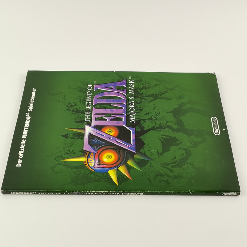 Nintendo 64 game: Zelda Majora's Mask + game advisor - original packaging instructions PAL N64