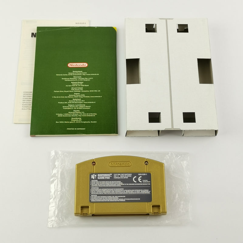 Nintendo 64 game: Zelda Majora's Mask + game advisor - original packaging instructions PAL N64