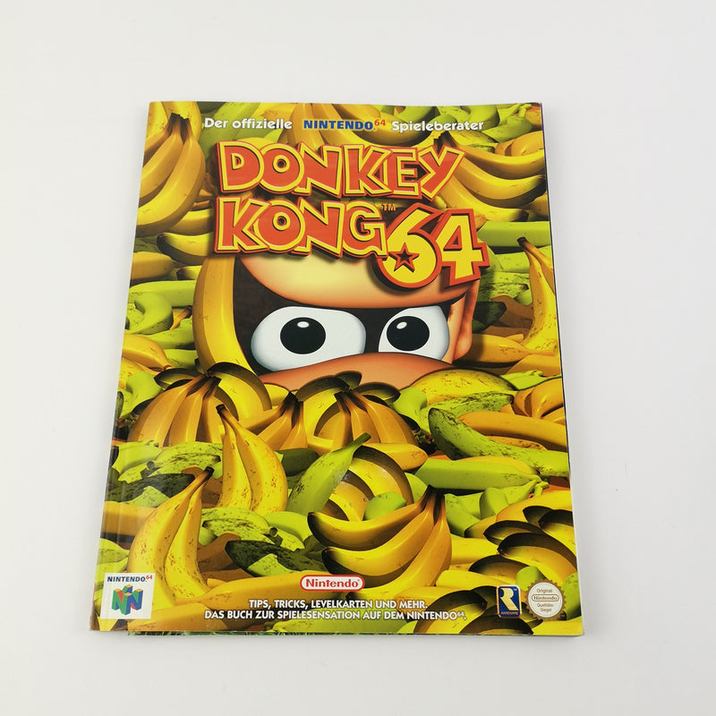 Nintendo 64 game: Donkey Kong 64 with expansion pack + game advisor - original packaging N64