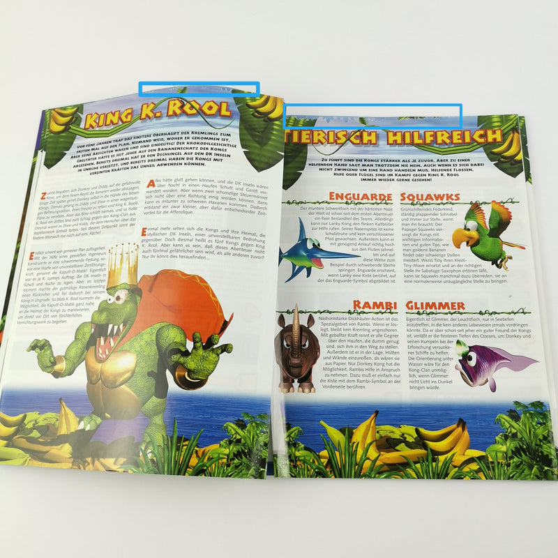Nintendo 64 Spiel : Donkey Kong 64 mit Expansion Pack + Spieleberater - OVP N64