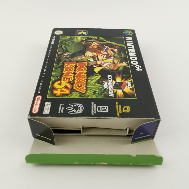 Nintendo 64 Spiel : Donkey Kong 64 mit Expansion Pack + Spieleberater - OVP N64
