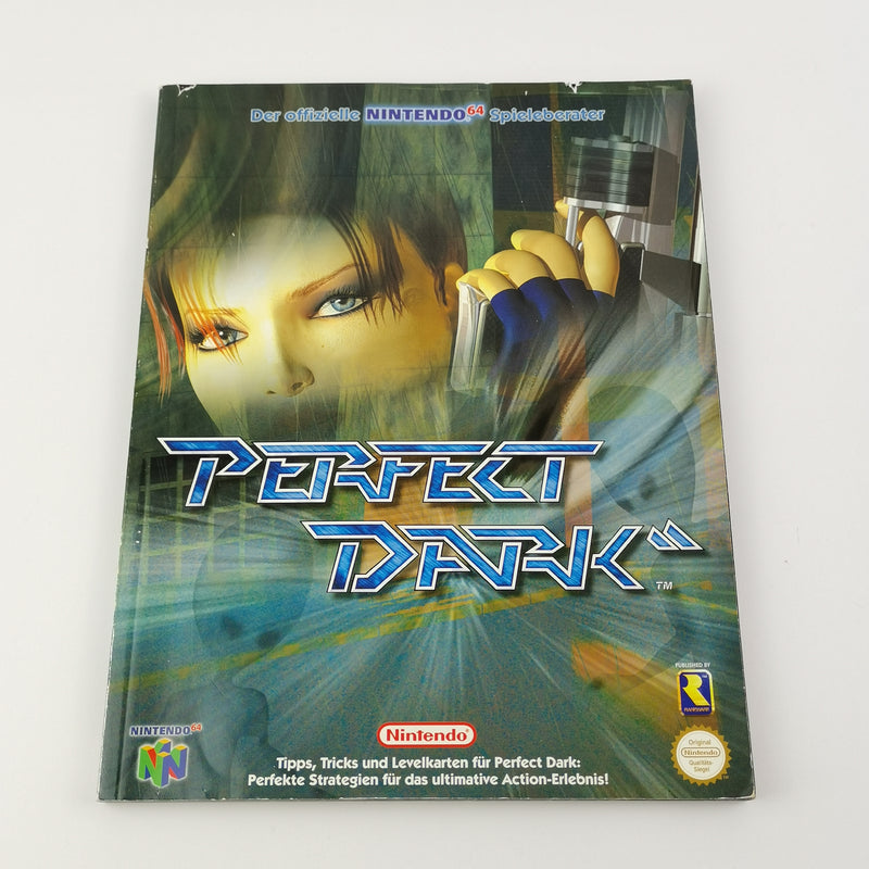 Nintendo 64 game: Perfect Dark + game advisor - original packaging &amp; instructions PAL N64
