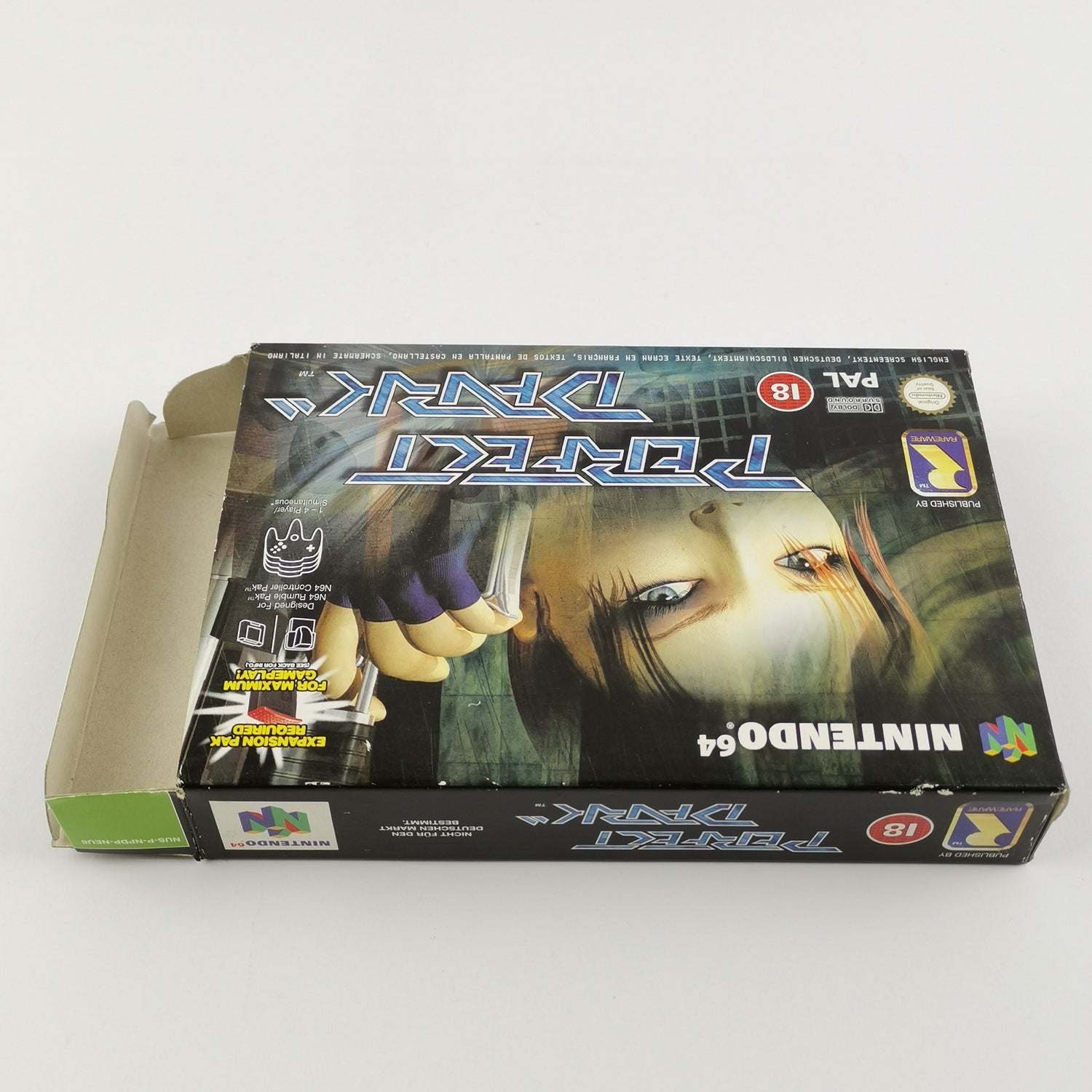 Nintendo 64 Spiel : Perfect Dark + Spieleberater - OVP & Anleitung PAL N64