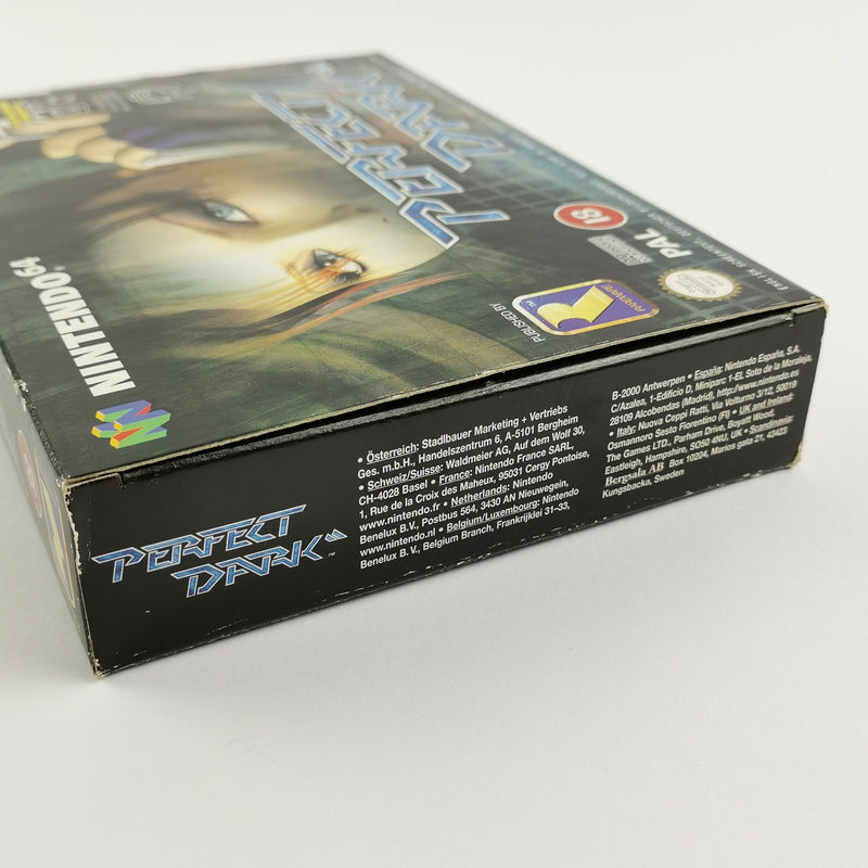 Nintendo 64 Spiel : Perfect Dark + Spieleberater - OVP & Anleitung PAL N64