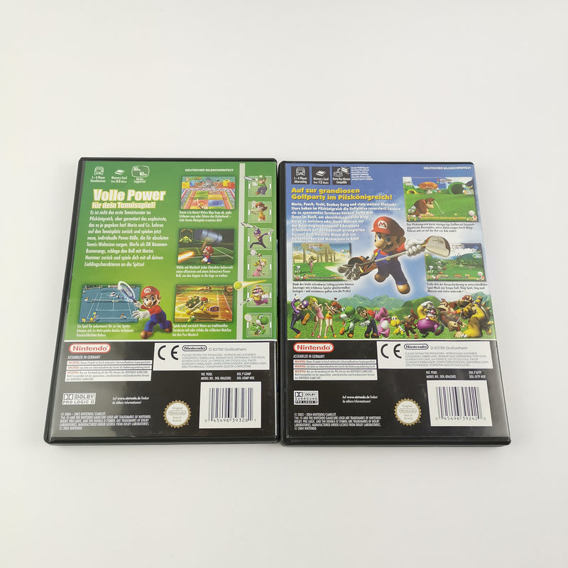 Nintendo Gamecube Spiel : Big Ben Gamepad + Mario Power Tennis und Mario Golf