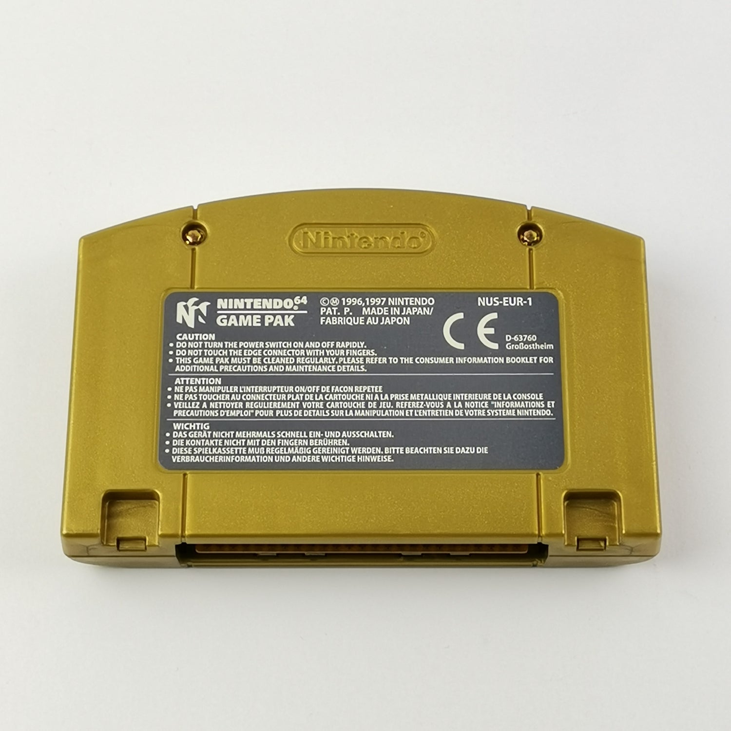 Nintendo 64 Spiel : The Legend of Zelda Majoras Mask - N64 Modul Cartridge PAL