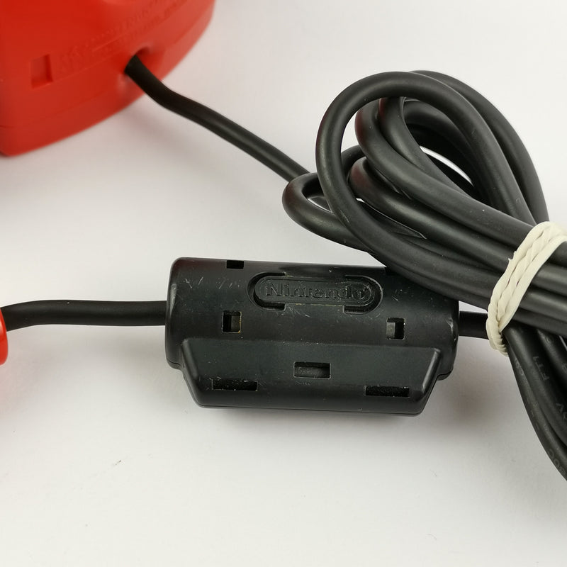 Original Nintendo 64 Zubehör : N64 Controller in ROT / Red - Gamepad Joypad