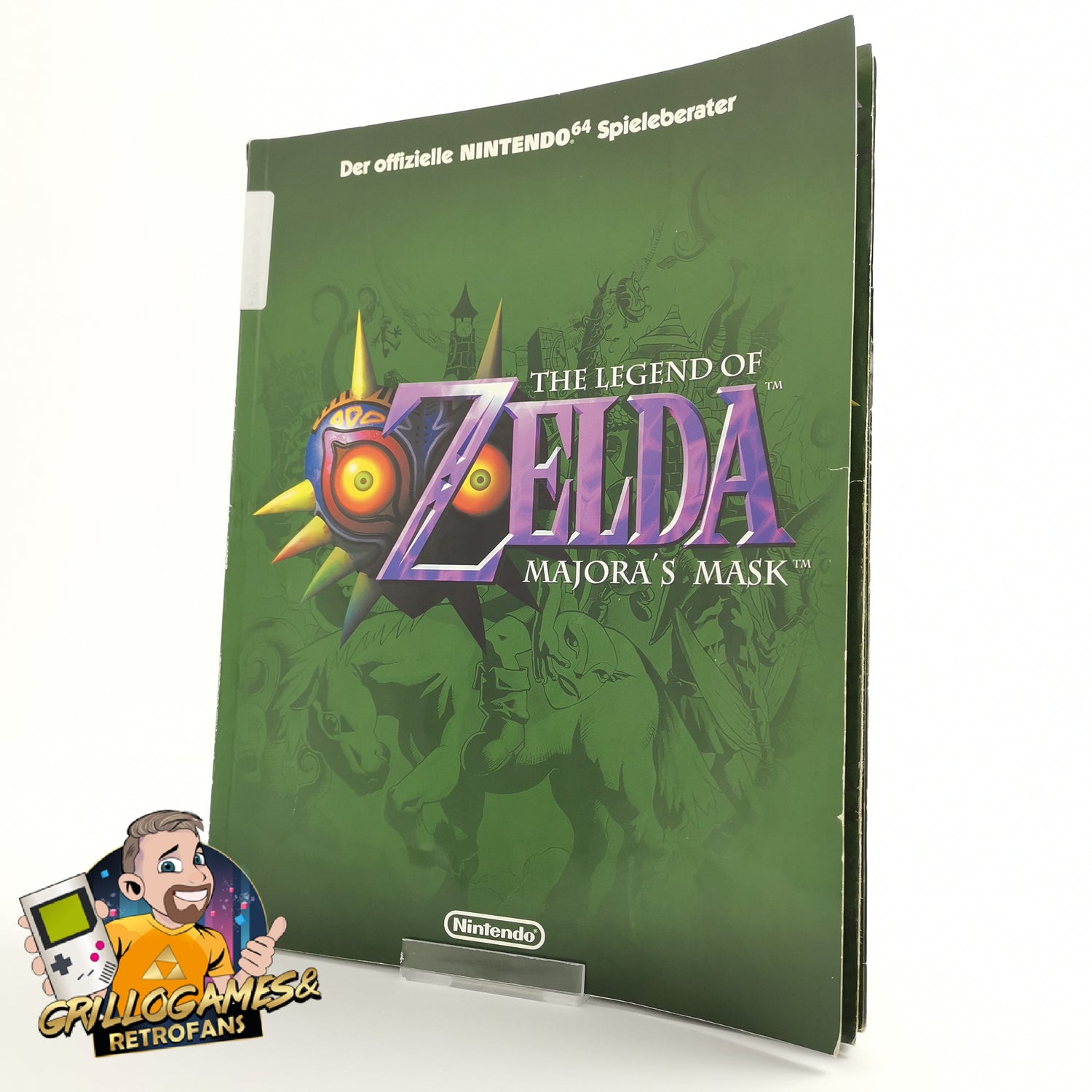 The Official The Legend of Zelda Majora's Mask Game Advisor | N64 solution book