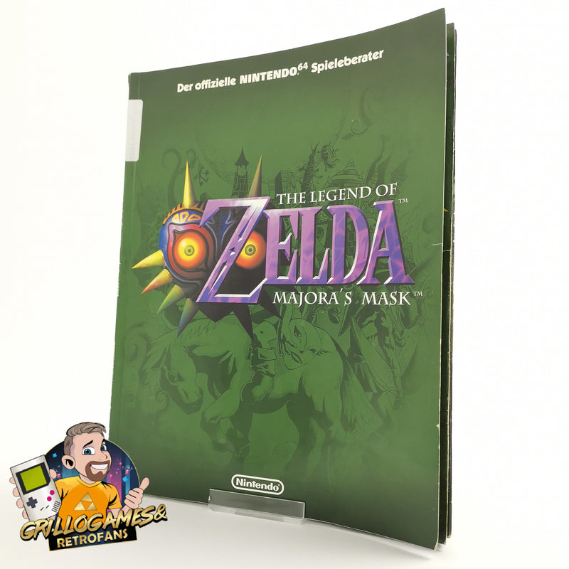 The Official The Legend of Zelda Majora's Mask Game Advisor | N64 solution book