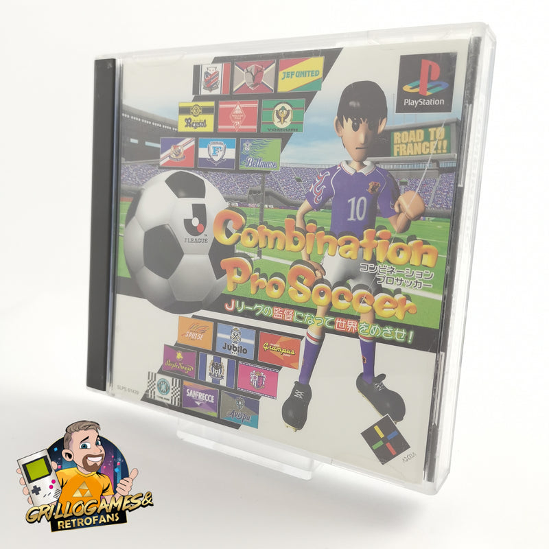 Sony Playstation 1 Game "Combination Pro Soccer" Ps1 PSX | NTSC-J Japan | Original packaging