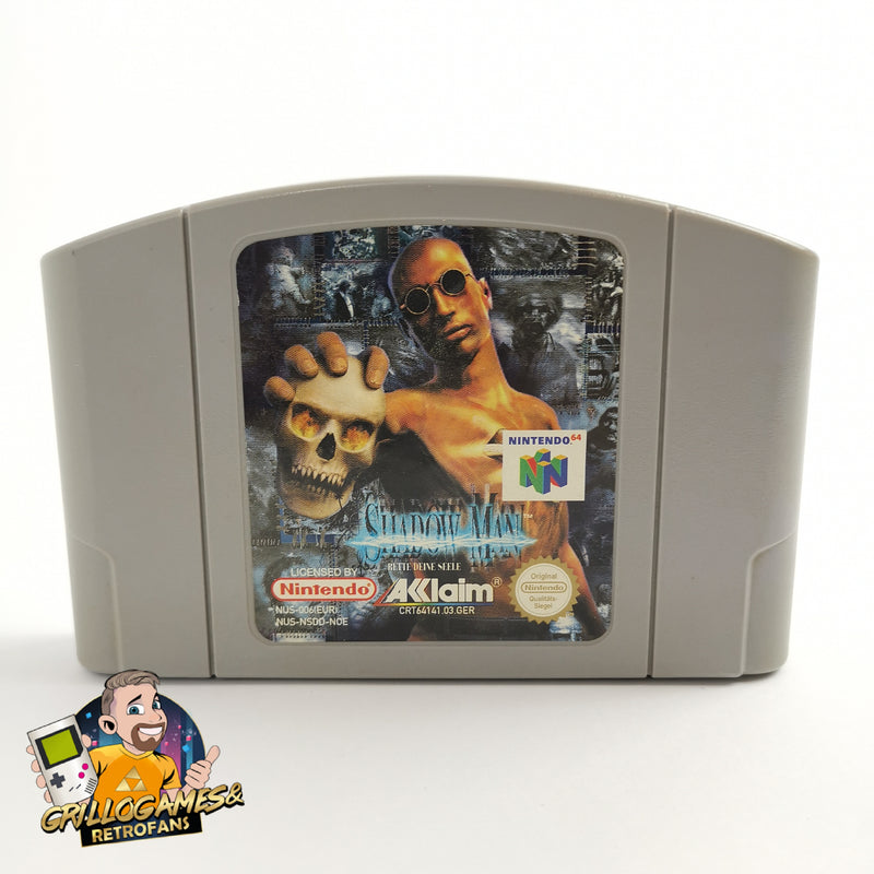 Nintendo 64 Spiel " Shadow Man Rette deine Seele " N64 | Modul Cartridge | NOE