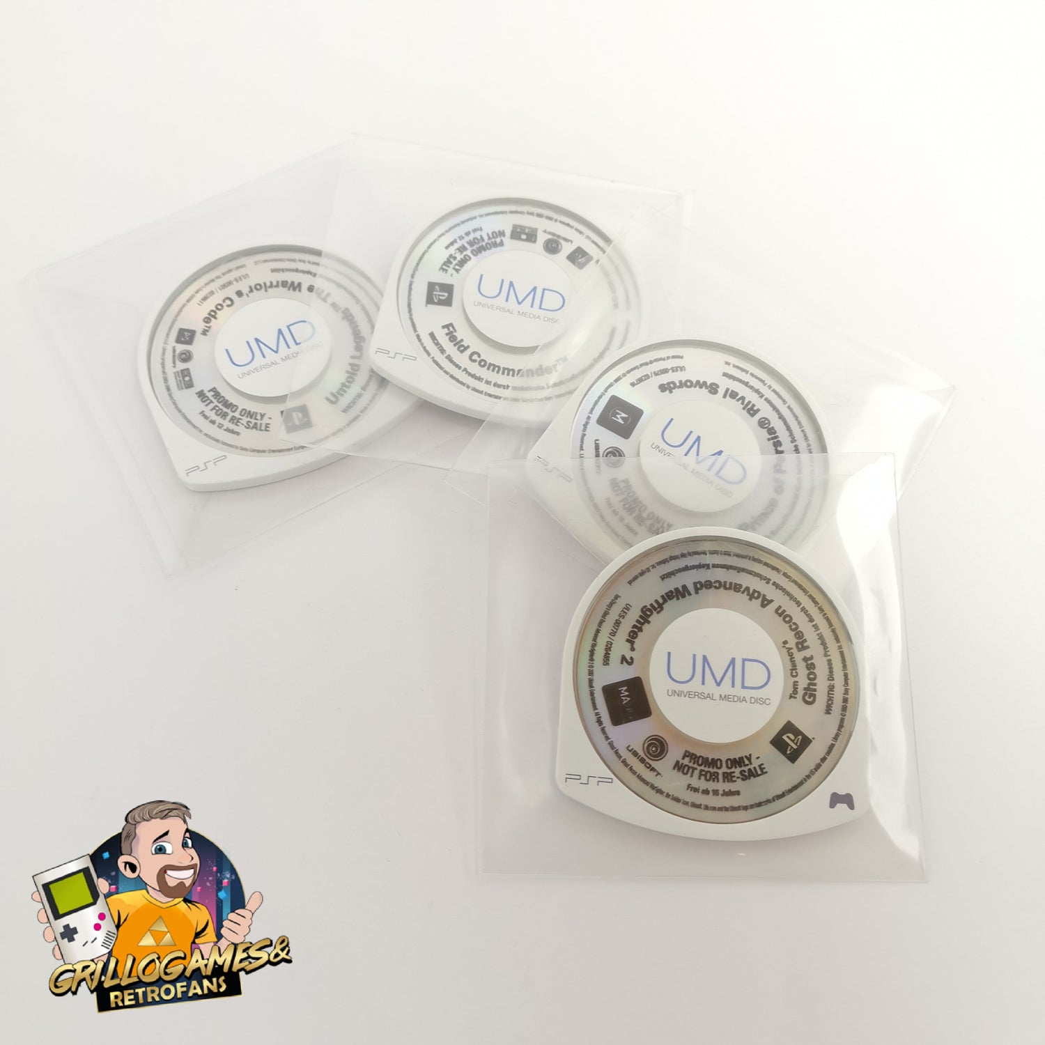 Sony PsP Demos Ghost Recon, Prince of Persia,  Field Commander & Untold Legends