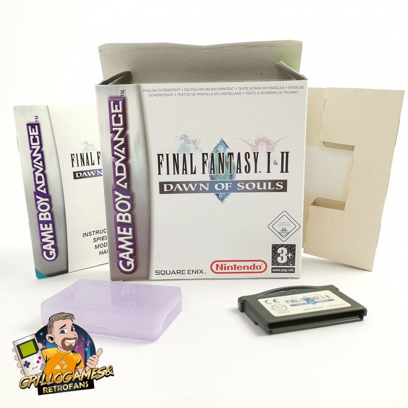 Nintendo Gameboy Advance Spiel " Final Fantasy I & II Dawn of Souls " GBA OVP