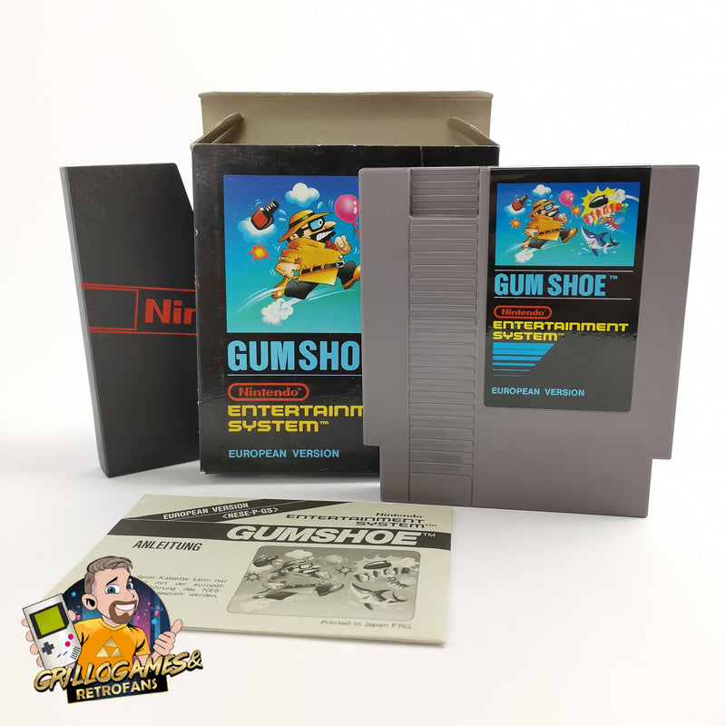 Nintendo Entertainment System Spiel " Gum Shoe " Bienengräber OVP | NES Gumshoe