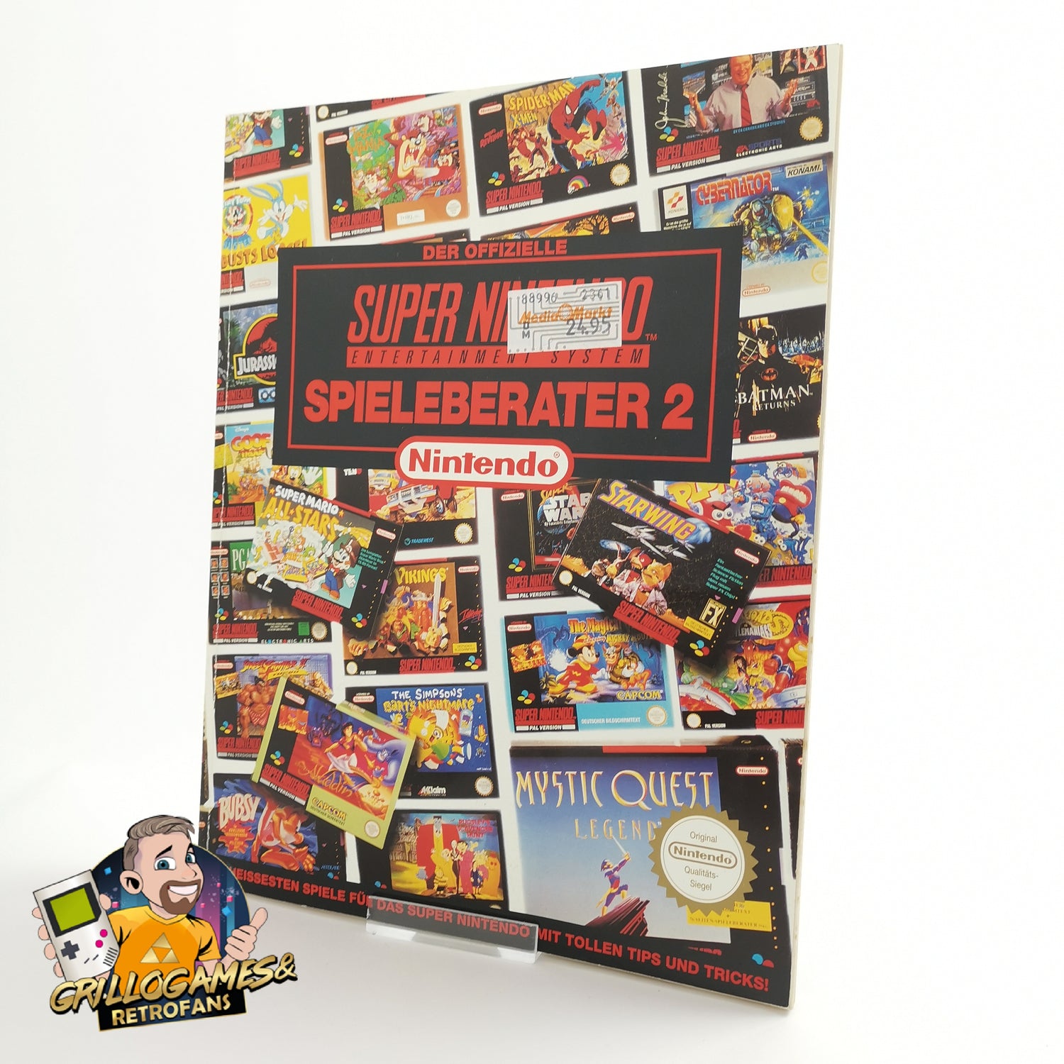 The Official Super Nintendo Games Advisor 2 | Solution book SNES | Guide