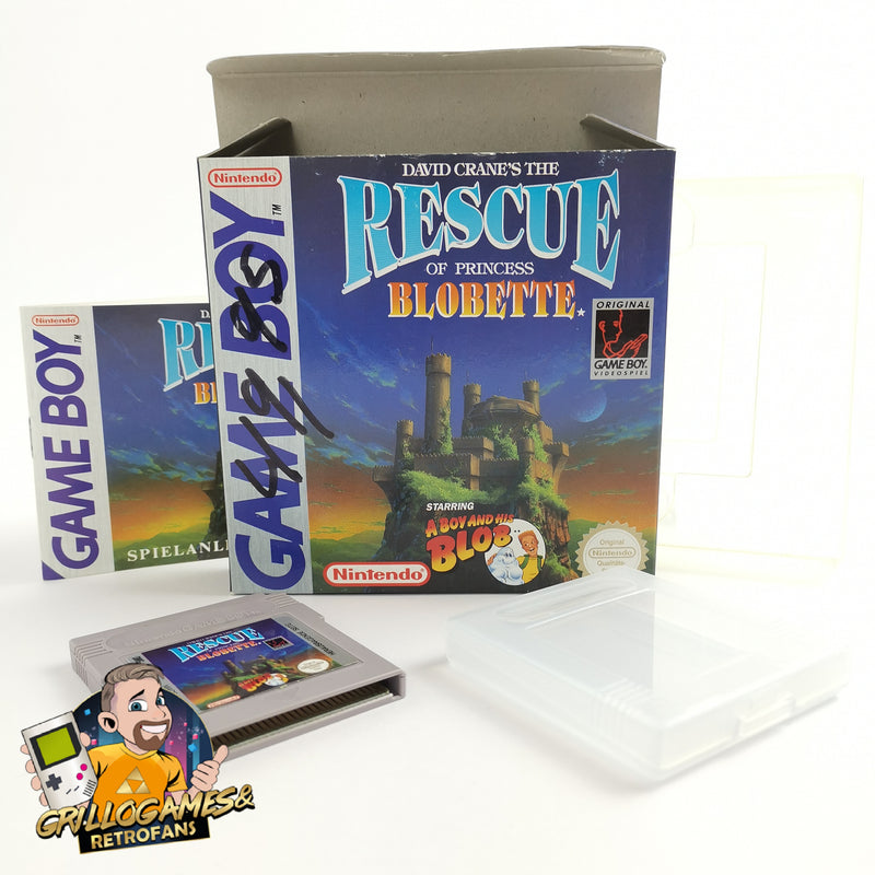 Nintendo Gameboy Classic Spiel " Rescue of Princess Blobette " GB | OVP PAL NOE