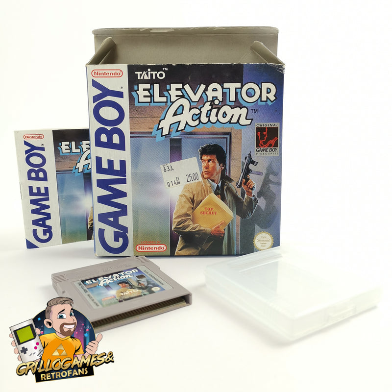 Nintendo Gameboy Classic Game "Elevator Action" GB | Original packaging | PAL NOE