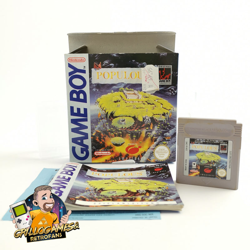 Nintendo Gameboy Classic Spiel " Populous " GB Game Boy | OVP | PAL NOE