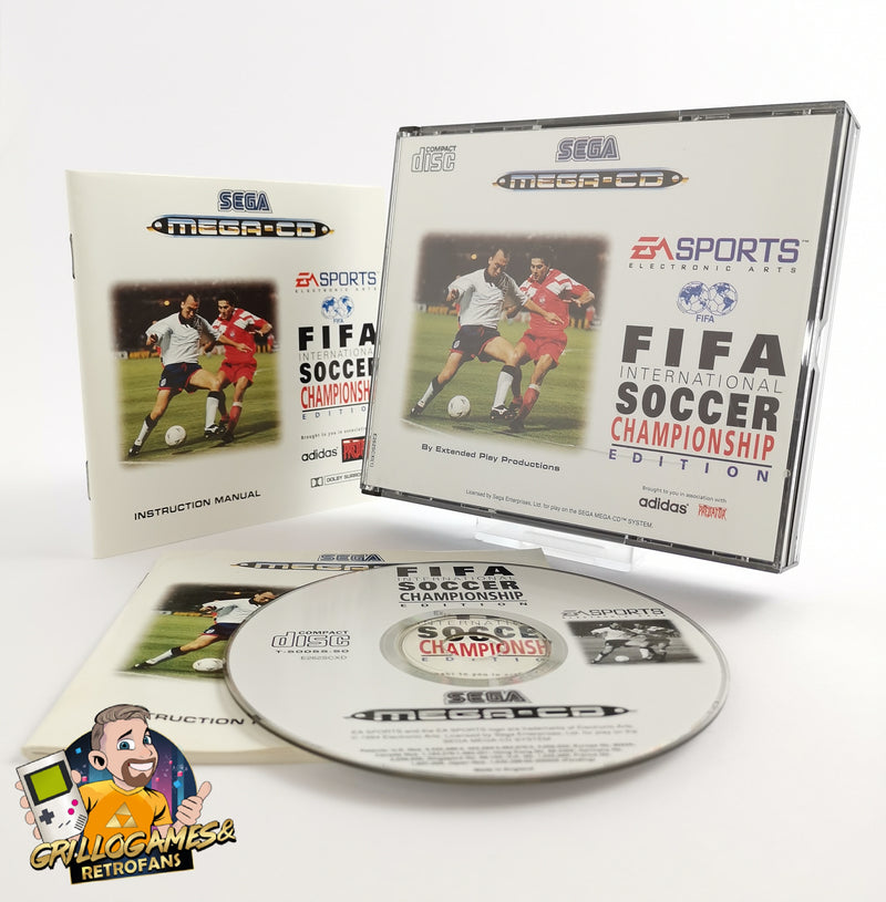 Sega Mega-CD Spiel " Fifa International Soccer Championship " Fußball | OVP PAL