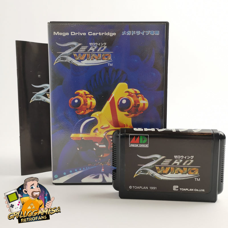Sega Mega Drive game " Zero Wing " MD MegaDrive ZeroWing | OVP | NTSC-J JAPAN