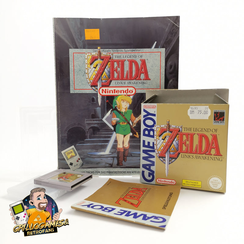 Nintendo Gameboy Classic Spiel " The Legend of Zelda Links Awakening + Guide OVP