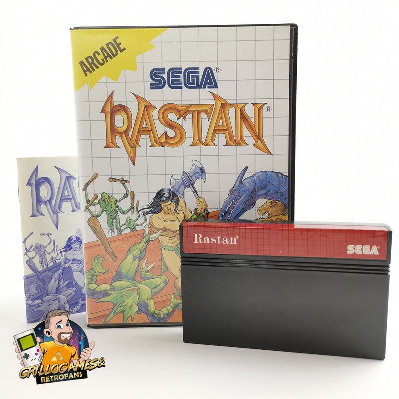 Sega Master System Spiel " Rastan " MS MasterSystem | OVP | PAL