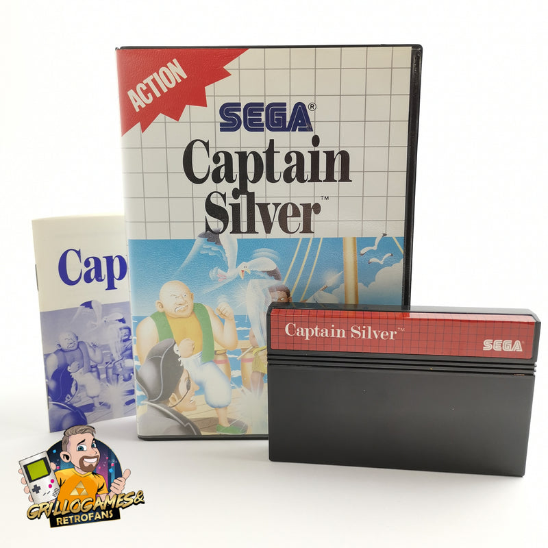 Sega Master System Spiel " Captain Silver " MS MasterSystem | OVP | PAL