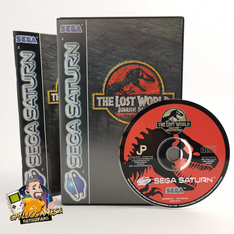 Sega Saturn Spiel " The Lost World Jurassic Park " SegaSaturn | OVP | PAL