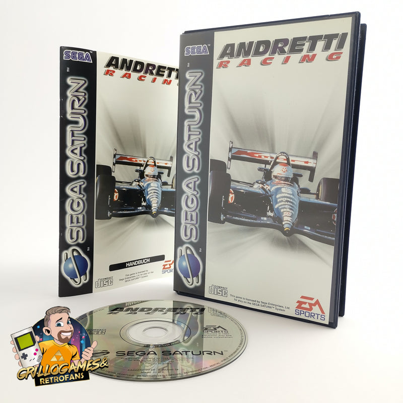 Sega Saturn game "Andretti Racing" SegaSaturn | Original packaging | PAL EA Sports