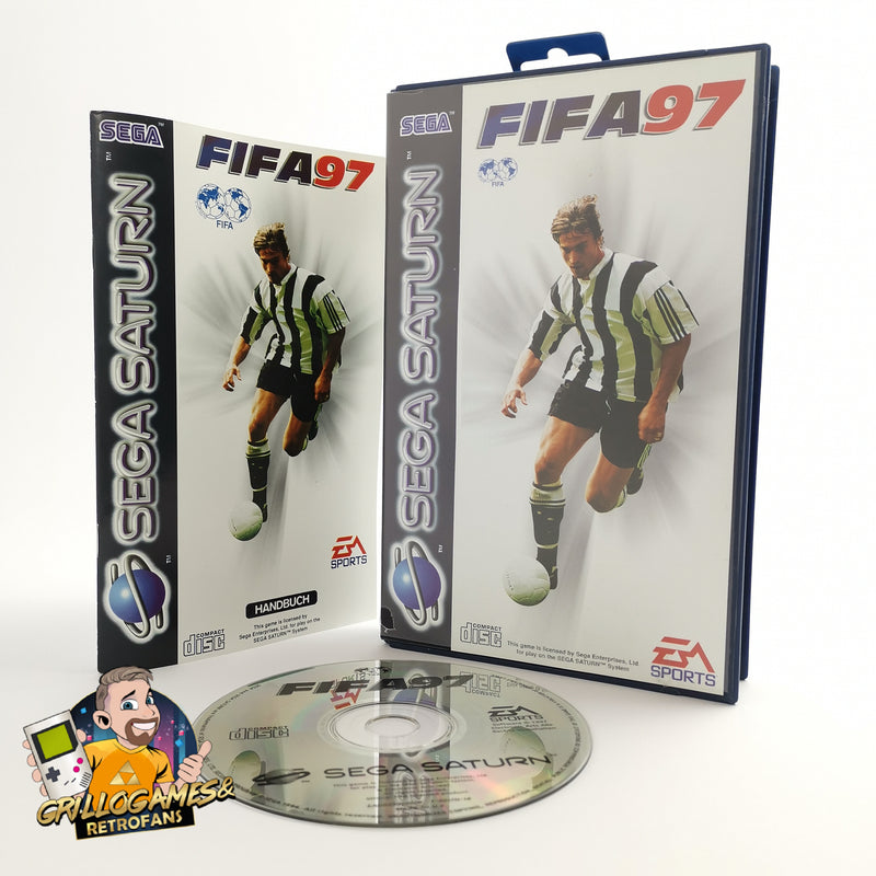 Sega Saturn Game "Fifa 97" SegaSaturn Football | Original packaging | PAL EA Sports