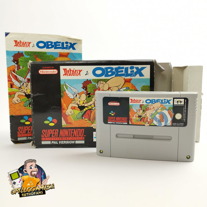 Super Nintendo Spiel " Asterix & Obelix " SNES | OVP | PAL NOE-1