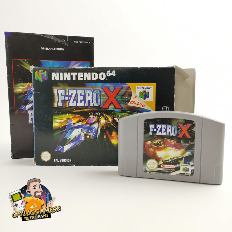Nintendo 64 Spiel " F-Zero X " N64 N 64 F Zero | OVP | PAL