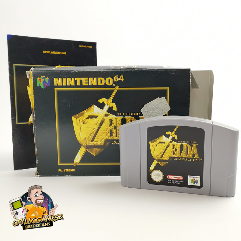 Nintendo 64 game "The Legend of Zelda Ocarina of Time" N64 N 64 | OVP PAL NOE