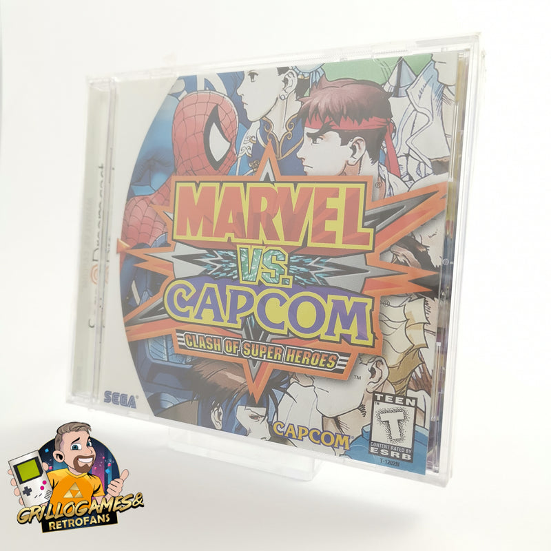 Sega Dreamcast Spiel " Marvel vs. Capcom Clash of Super Heroes " NEW NEU SEALED