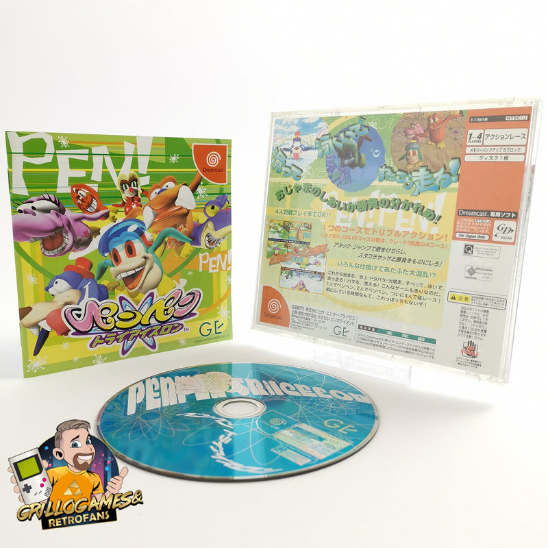Sega Dreamcast game "Penpen Tricelon" DC | Original packaging | NTSC-J Japan version