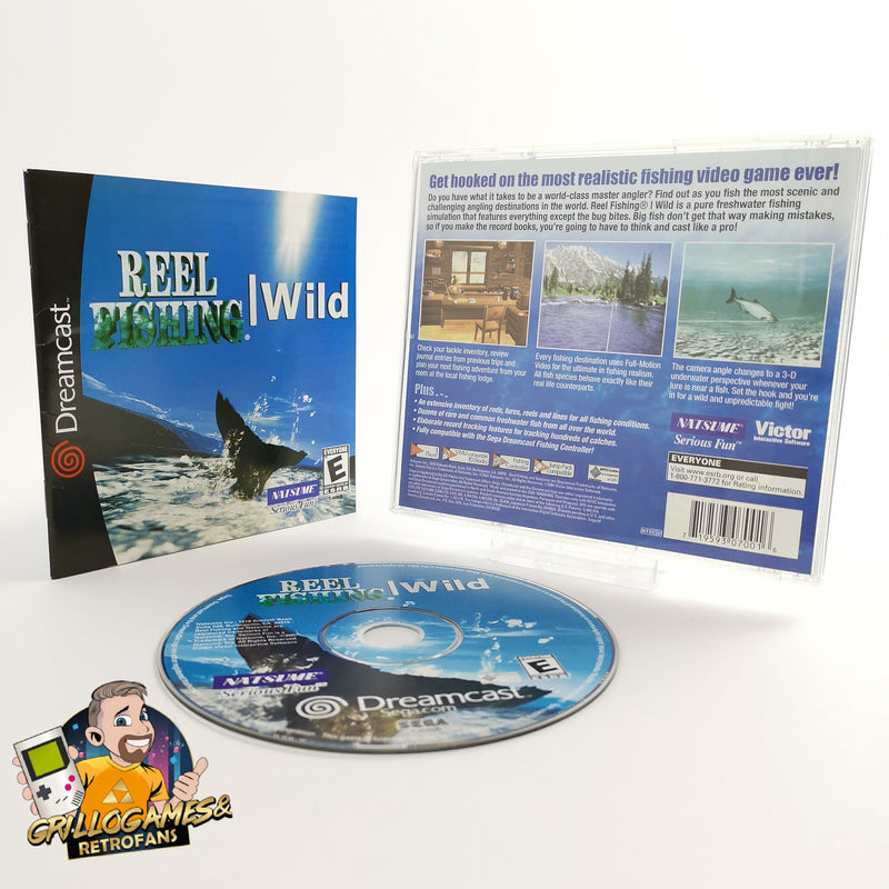 Sega Dreamcast game "Reel Fishing Wild" DC | Original packaging | NTSC-U/C USA