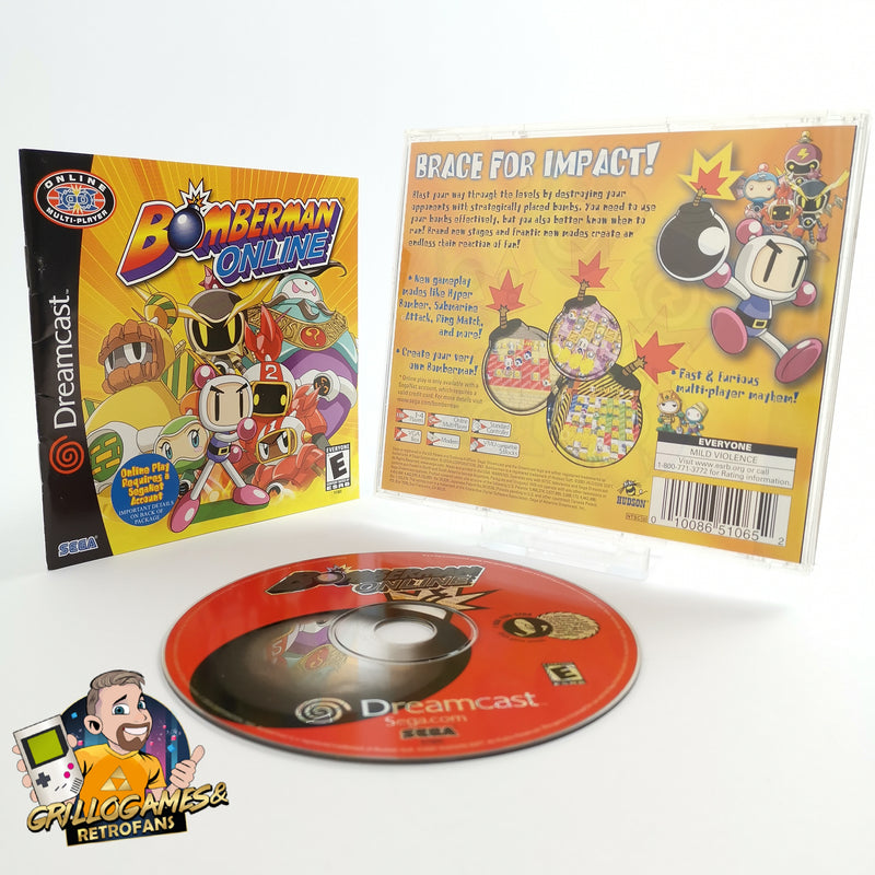 Sega Dreamcast game "Bomberman Online" DC | Original packaging | NTSC-U/C USA